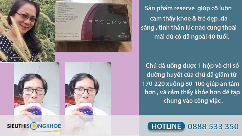 phản hồi khách hàng về sản phảm reserve giá bao nhiêu