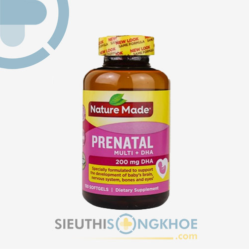 Viên Uống Prenatal DHA - Giúp Thai Nhi Phát Triển Khỏe Mạnh