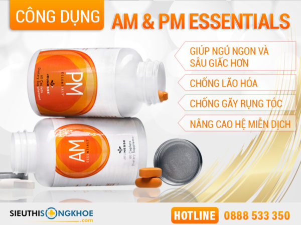 AM & PM Essentials™ {2.290.000đ} - Đẩy Lùi Quá Trình Lão Hóa