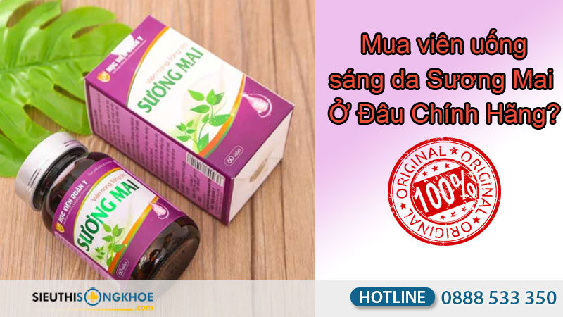 mua viên uống sáng da sương mai ở đâu