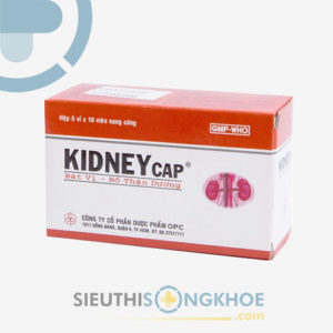 Kidneycap Hỗ Trợ Bổ Thận Tráng Dương Nam Giới Hộp 50 Viên
