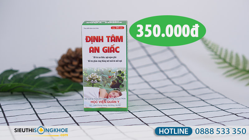 định tâm an giấc bán ở đâu uy tín