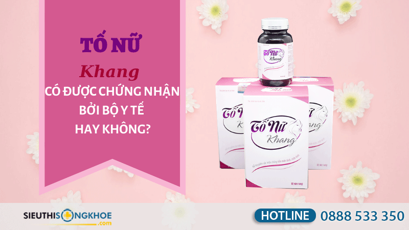 giấy chứng nhận tố nữ khang