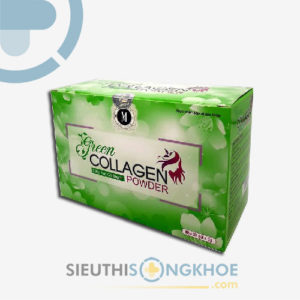 Green Collagen Powder – Gói Diệp Lục Hỗ Trợ Thanh Nhiệt, Thải Độc
