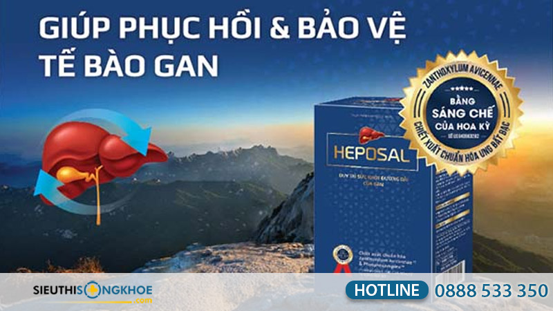 viên thải độc gan heposal có tốt không