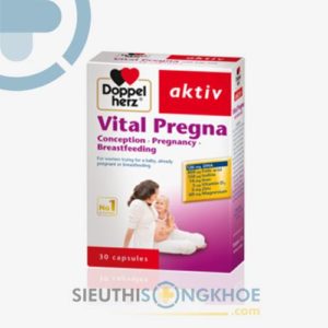 Vital Pregna bổ sung vitamin khoáng chất