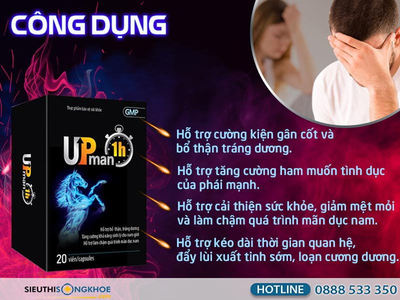 công dụng viên uống upman1h