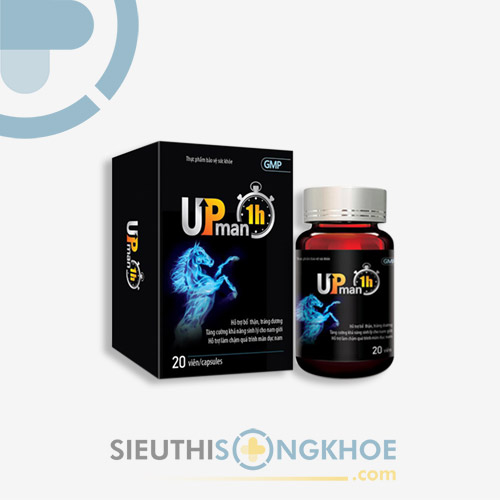 Upman1h - Viên Uống Hỗ Trợ Tăng Cường Sinh Lý Nam