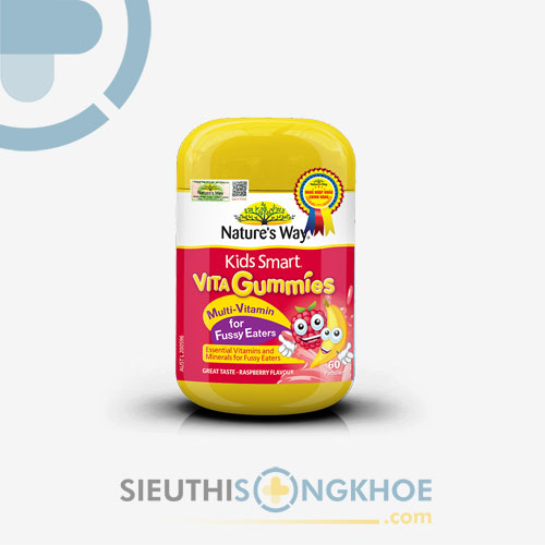 Vita Gummies Multi - Vitamin For Fussy Eaters - Kích Thích Trẻ Ăn Ngon, Cải Thiện Hệ Tiêu Hóa