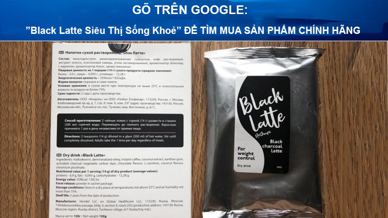 black latte có tốt không