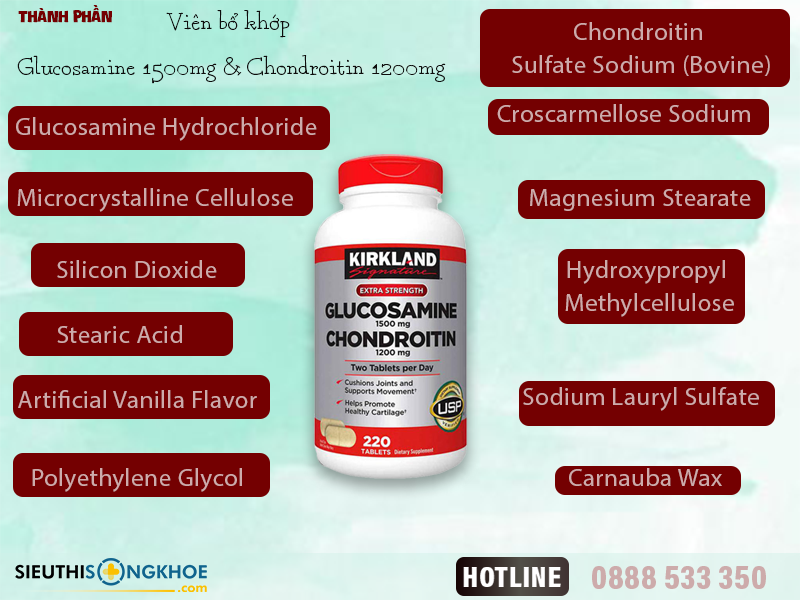 Glucosamine 1500mg & Chondroitin 1200mg