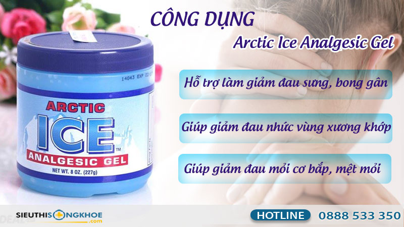 arctic ice analgesic gel có tốt không