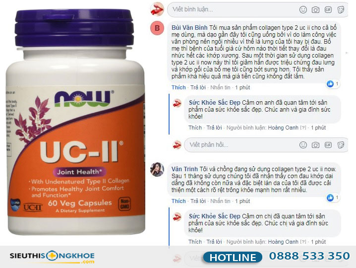 collagen type 2 uc ii now có tốt không