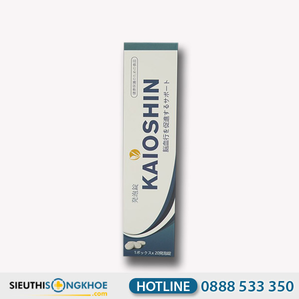 Kaioshin - Viên Sủi Hỗ Trợ Cải Thiện Chứng Rối Loạn Tiền Đình