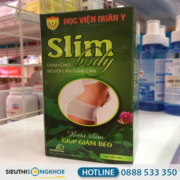 Slim Body – Viên Uống Hỗ Trợ Giảm Cân, Giảm Mỡ Thừa