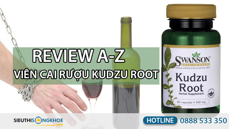 Viên uống cai rượu Kudzu Root có tốt không?