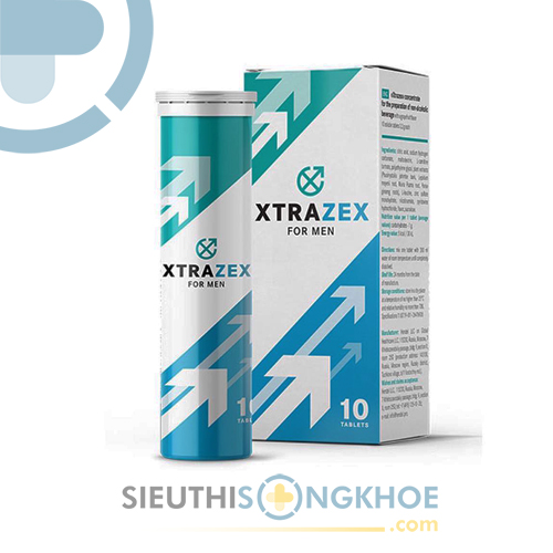 Xtrazex For Men – Viên Sủi Hỗ Trợ Tăng Cường Sinh Lý Nam Giới