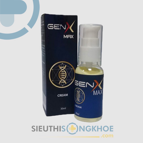 Gen X Max – Kem Bôi Hỗ Trợ Tăng Kích Thước Dương Vật