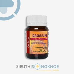 Viên Uống Dasbrain – Hỗ Trợ Nâng Cao Trí Não & Tăng Cường Sức Đề Kháng