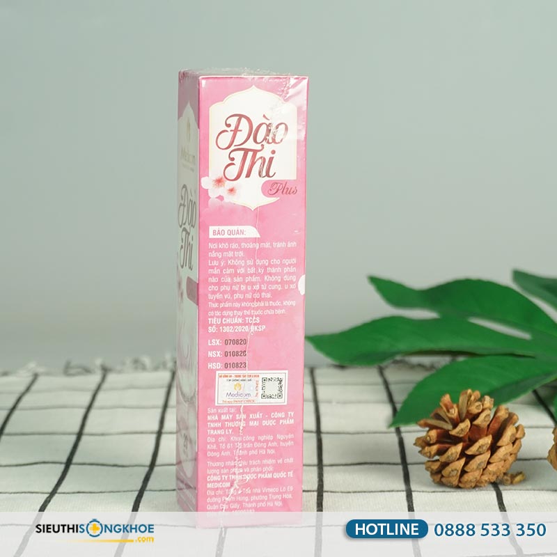 Đào Thi Plus - Viên Sủi Tăng Kích Thước Vòng 1