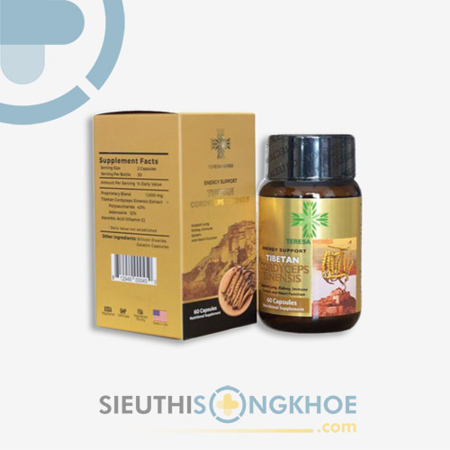 Tibetan Cordyceps Sinensis - Viên Uống Hỗ Trợ Tăng Cường Sức Khoẻ