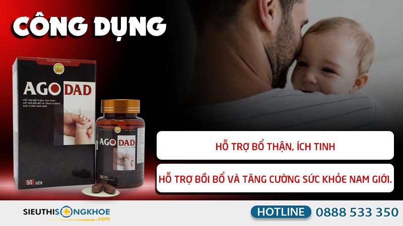 công dụng viên uống ago dad