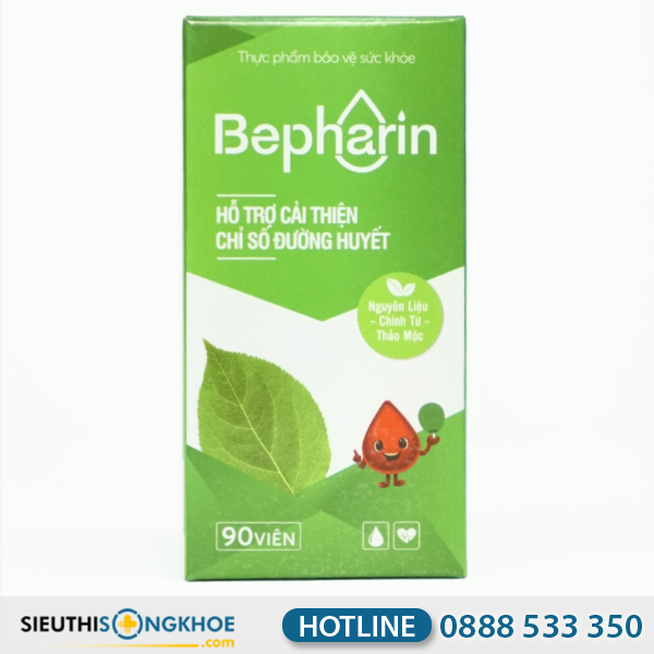 Viên Uống Bepharin Hỗ Trợ Ổn Định Đường Huyết Hiệu Quả