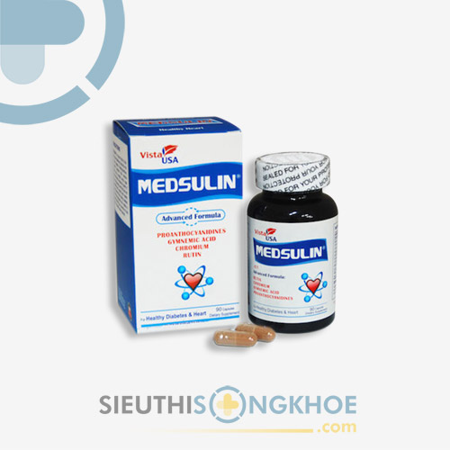 Medsulin - Viên Uống Hỗ Trợ Ổn Định Đường Huyết Cho Người Tiểu Đường