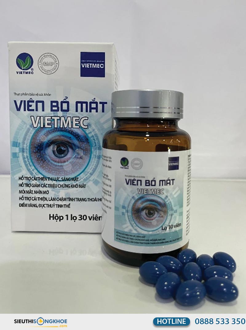 viên bổ mắt vietmec giá bao nhiêu