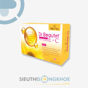 Dr.Beautin Natural Vitamin E + C – Viên Uống Hỗ Trợ Chống Lão Hoá Cho Da & Cơ Thể