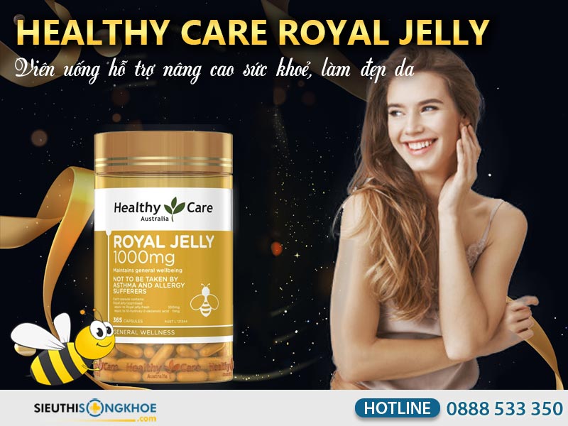 healthy care royal jelly 1000mg