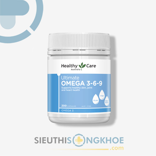 Omega 369 Healthy Care - Viên Uống Hỗ Trợ Bảo Vệ Sức Khoẻ & Làm Đẹp Da