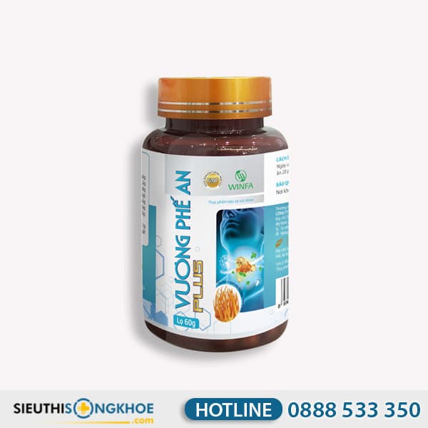 Vương Phế An Plus - Viên Uống Hỗ Trợ Điều Trị Viêm Phế Quản & Viêm Họng