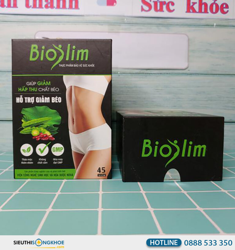 Bioslim [750.000đ] - Hỗ Trợ Giảm Béo An Toàn