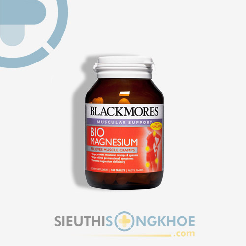 Blackmores Bio Magnesium - Viên Uống Hỗ Trợ Cải Thiện & Tốt Cho Cơ Xương Cơ Bắp