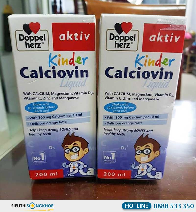 calciovin cho trẻ sơ sinh