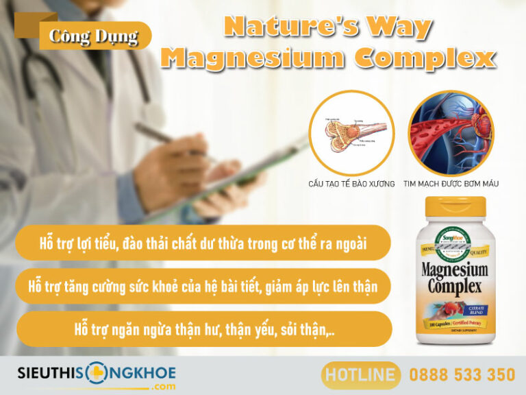 Nature's Way Magnesium Complex [250.000đ] - Tốt Sức Khoẻ