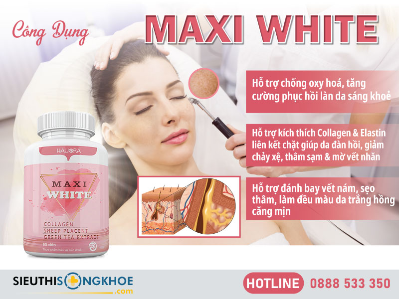 công dụng hauora maxi white