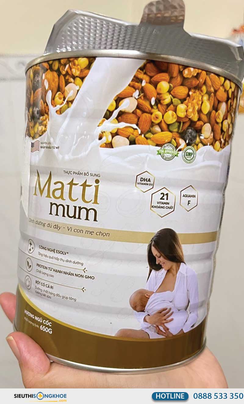 đánh giá sữa matti mum