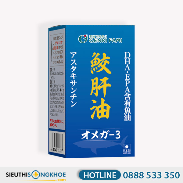 Shark Liver Oil Omega 3 [760.000đ] Hỗ Trợ Cải Thiện Thị Lực & Trí Não