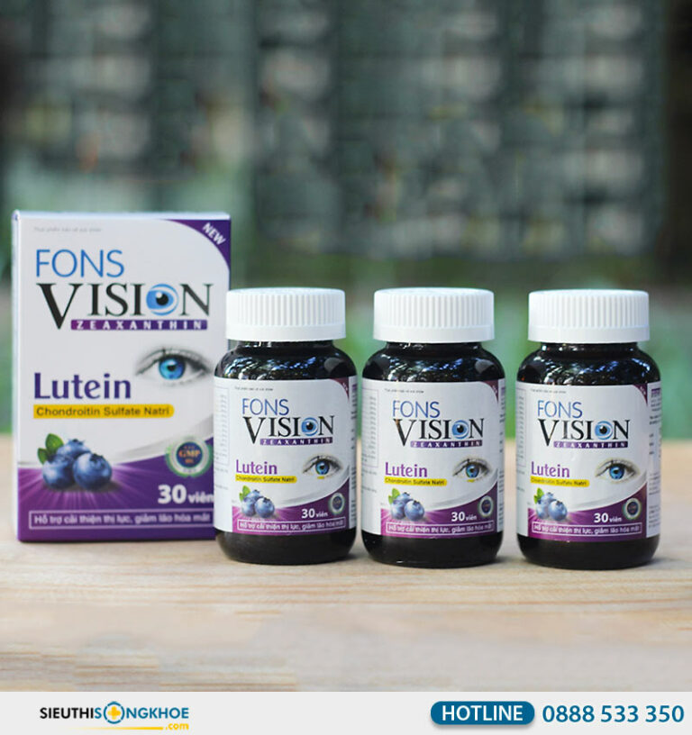 Fons Vision [135.000đ] - Hỗ Trợ Sáng Mắt Khoẻ Thị Lực