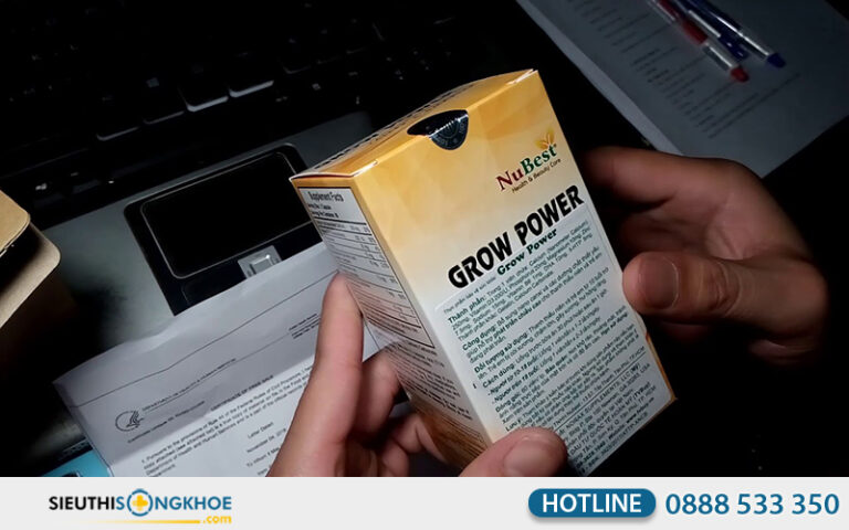 Grow Power [990.000đ] - Hỗ Trợ Tăng Trưởng Chiều Cao