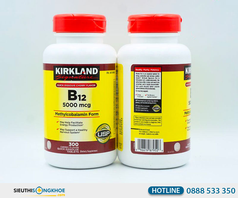 kirkland vitamin b12 có tốt không