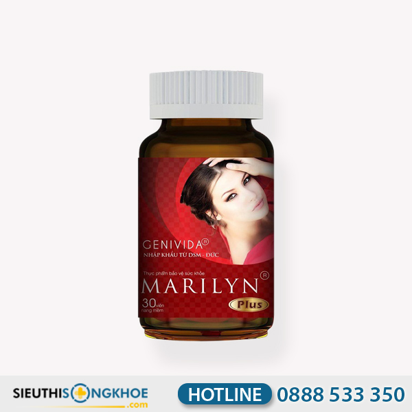 Marilyn Plus - Viên Uống Hỗ Trợ Chống Lão Hoá & Chăm Sóc Sắc Đẹp Sinh Lý Nữ Giới