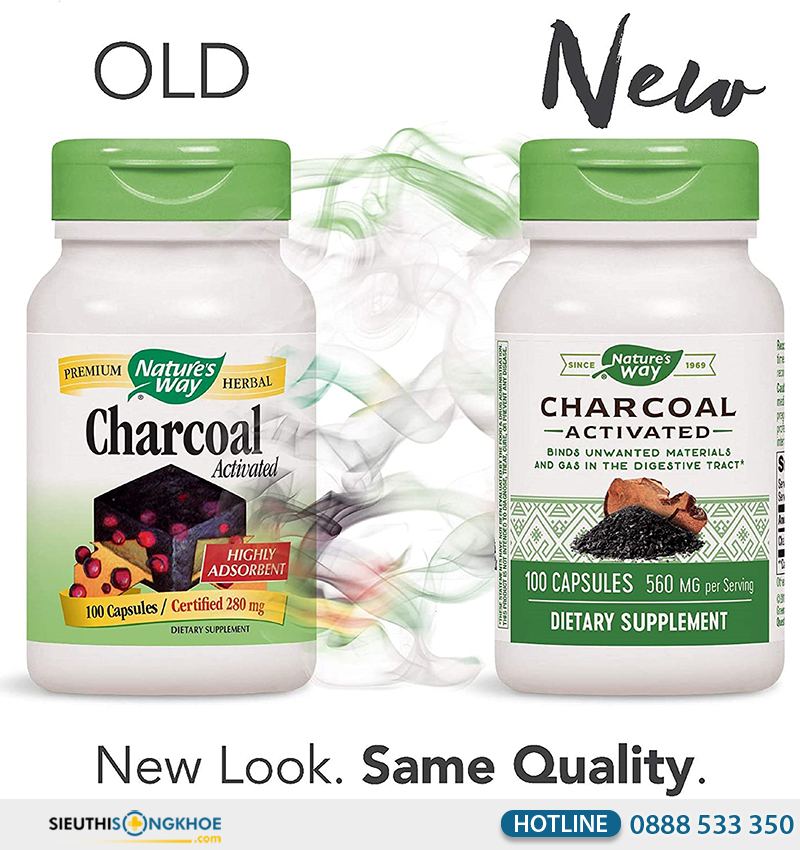 nature's way activated charcoal