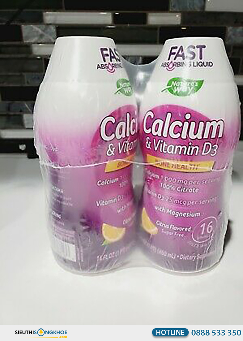 nature's way calcium & vitamin d3 liquid