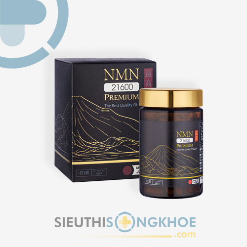NMN 21600 Premium - Viên Uống Hỗ Trợ Làm Chậm Lão Hoá & Dưỡng Da Trắng Hồng