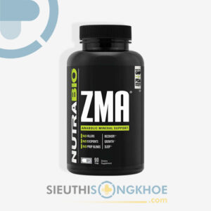 NutraBio ZMA – Viên Uống Hỗ Trợ Tăng Cường Cơ Bắp, Cải Thiện Giấc Ngủ & Thể Chất