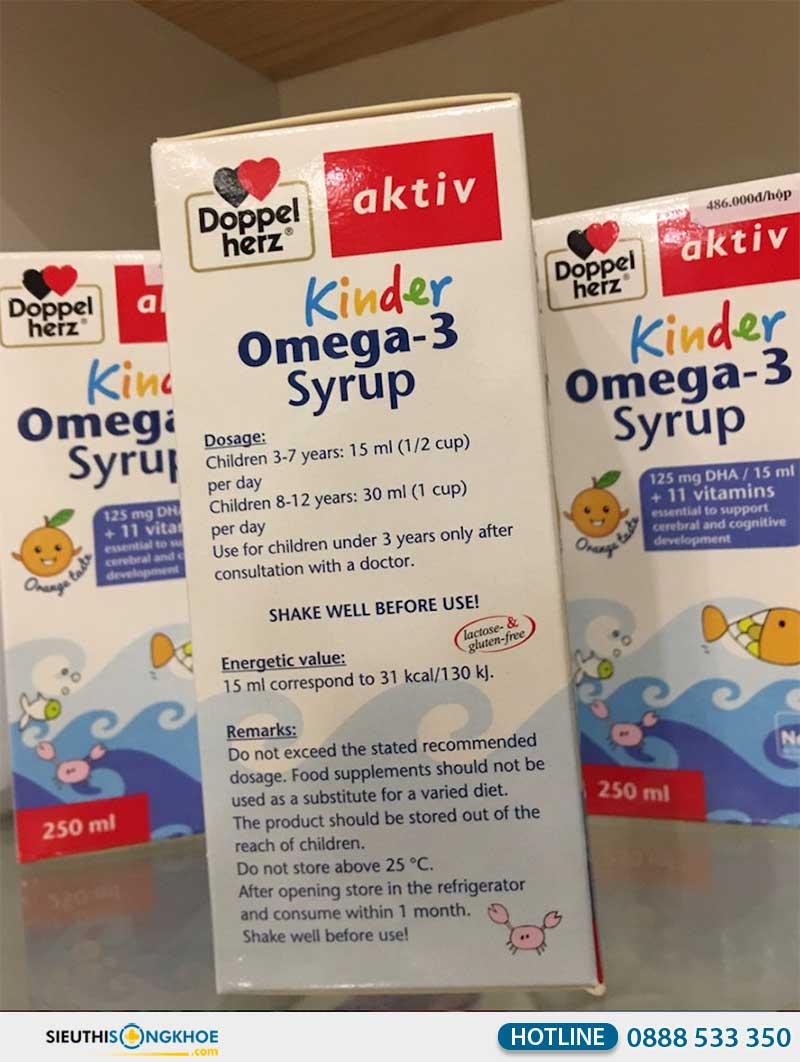 omega 3 của đức cho trẻ em