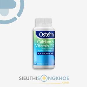 Ostelin Calcium & Vitamin D3 Viên Uống Hỗ Trợ Bảo Vệ & Phát Triển Xương Khớp